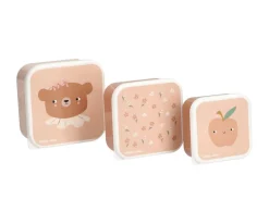 3 Cajas Almuerzo Daisy Bear