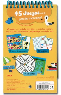 45 juegos ¡para las Vacaciones!