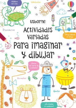 Actividades variadas para imaginar y dibujar