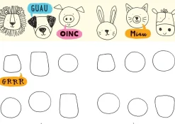 Actividades variadas para imaginar y dibujar