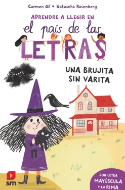 Aprende a leer en el país de las letras-Una brujita sin varita