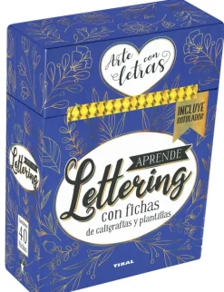 Aprende lettering. Con fichas de caligrafías y plantillas
