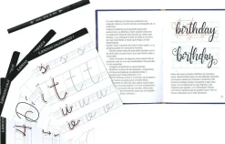 Aprende lettering. Con fichas de caligrafías y plantillas