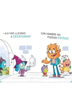 Aprender a leer en la Escuela de Monstruos 1 - La mascota más grandota