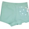 Bañador Boxer · Lunares verde