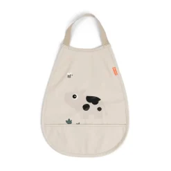 Babero con Goma Tiny farm Sand · Done By Deer