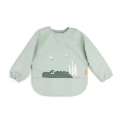 Babero con Mangas Croco Green · Done by Deer