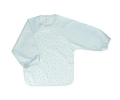 Babero con Mangas Leaves Sage