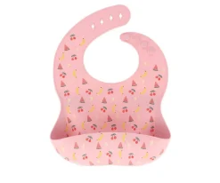 Babero Silicona Fruits