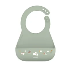 Babero Silicona Mio Pequeña Granja