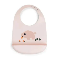 Babero silicona Pigee Powder · Done by Deer