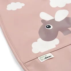 Babero Velcro Happy Clouds Powder · Done by Deer