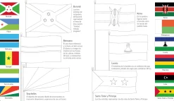 Banderas del mundo para colorear