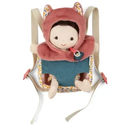 Bebé Jeanne con portabebés · Lilliputiens