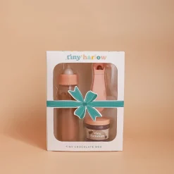 Biberon Mágico y Tiny Potito Chocolate con cuchara para muñecos · Tiny Harlow