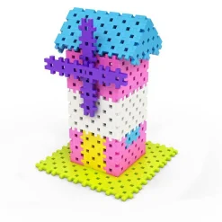 Bloques Meli · Basic Travel Box 500 piezas Pastel