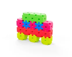 Bloques Meli · Basic Travel Box 500 piezas Neon