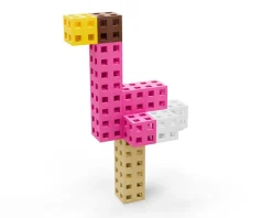 Bloques Meli · Cube 50 piezas Pastel