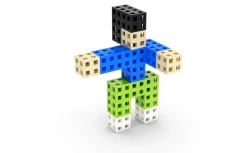 Bloques Meli · Cube 100 piezas