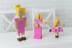 Bloques Meli · Cube 200 piezas Pastel