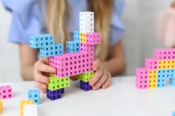 Bloques Meli · Cube Edu 300 piezas Pastel