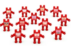 Bloques Meli · Emoti Bombero · 12 piezas