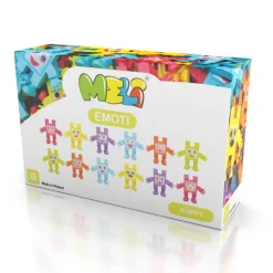 Bloques Meli · Emoti Happy · 12 piezas