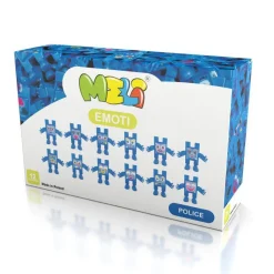 Bloques Meli · Emoti Policia · 12 piezas