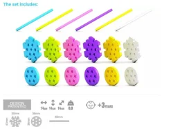 Bloques Meli Maxi Pastel · Constructor Set 60 piezas