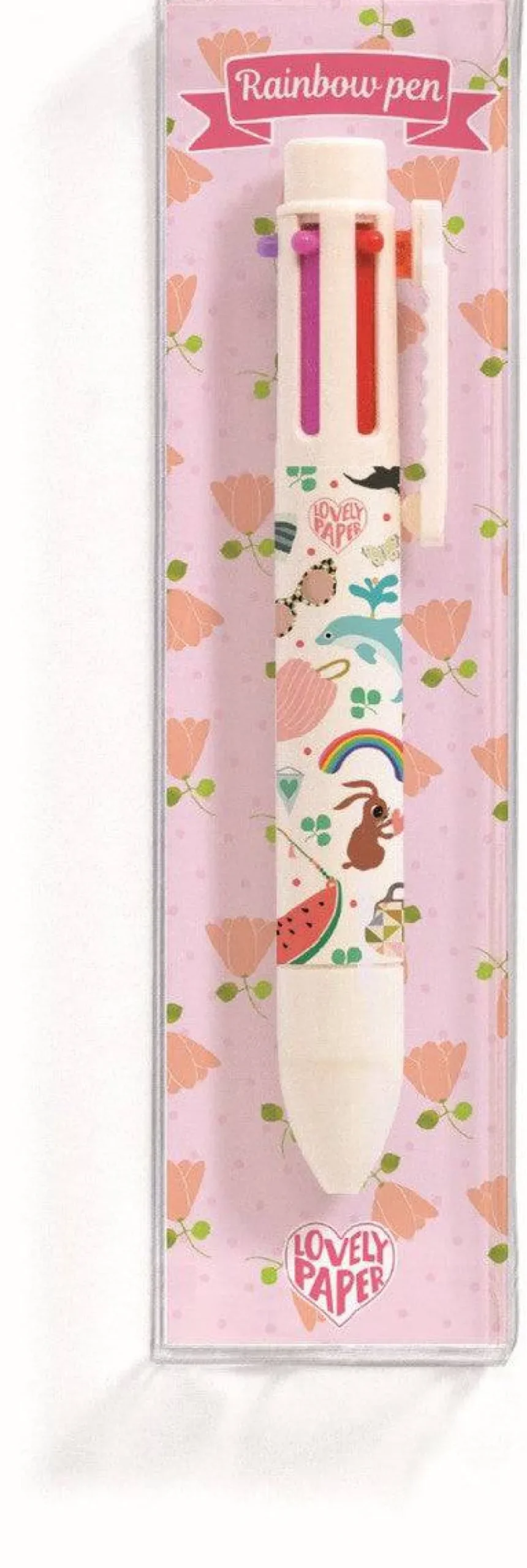 Bolígrafo de 6 colores Tinou · Lovely Paper