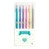 Bolígrafos de gel con purpurina (6 ud) · Lovely Paper