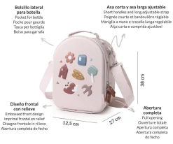 Bolsa Merienda Térmica 3D Geometric Nature