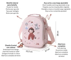 Bolsa Merienda Térmica 3D Little Red