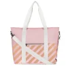 Bolso Nevera Stripes Pink
