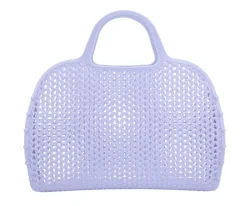 Bolso Plástico Retro Vintage · Lavender