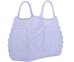 Bolso Plástico Retro Vintage · Lavender