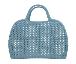 Bolso Plástico Retro Vintage · Blue