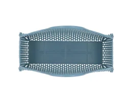 Bolso Plástico Retro Vintage · Blue