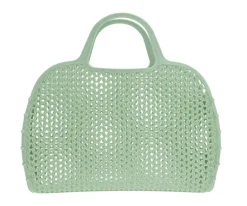 Bolso Plástico Retro Vintage · Sage
