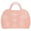 Bolso Plástico Retro Vintage · Pink Quartz