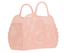 Bolso Plástico Retro Vintage · Pink Quartz