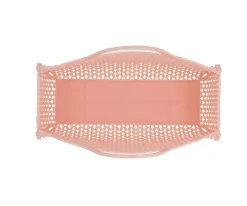 Bolso Plástico Retro Vintage · Pink Quartz