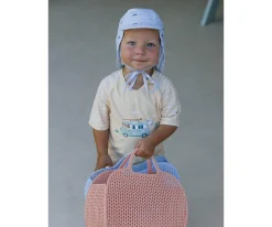 Bolso Plástico Retro Vintage · Serenity Blue