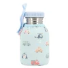 Botella Acero Funda City Cars 350ml