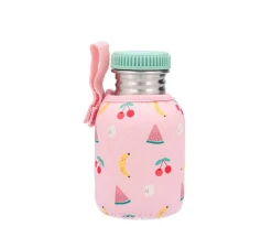 Botella Acero Funda Fruits 350ml