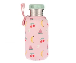 Botella Acero Funda Fruits 500ml