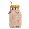 Botella Acero Funda Funny Letters 350ml