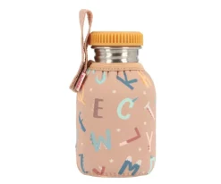 Botella Acero Funda Funny Letters 350ml