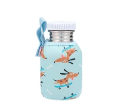 Botella Acero Funda Skater Dogs 350ml