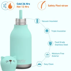 Botella Bestie Gato 460ml · Asobu